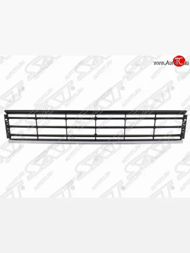 Решетка в передний бампер (с хромом) SAT Volkswagen Passat  B7 (2010-2015) седан
