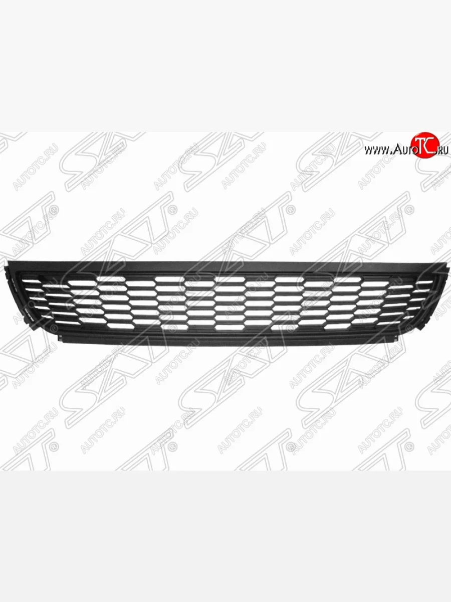 Решётка в передний бампер SAT Volkswagen Polo Mk5 6R,6C,61 хэтчбек 5 дв. дорестайлинг (2009-2015)  в Воронеже Воронежской области