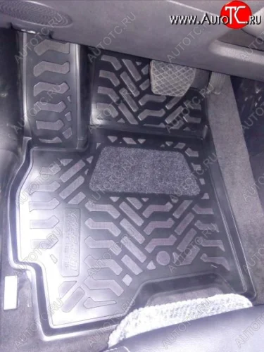 Коврики салона Aileron (3D с подпятником) Chery Tiggo 7 (2016-2020)