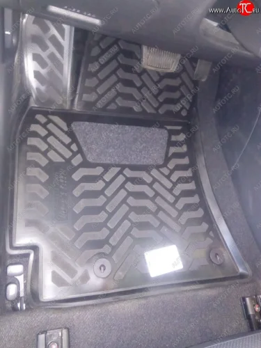 Коврики салона Aileron (3D с подпятником) KIA Cerato 4 BD дорестайлинг седан (2018-2021)