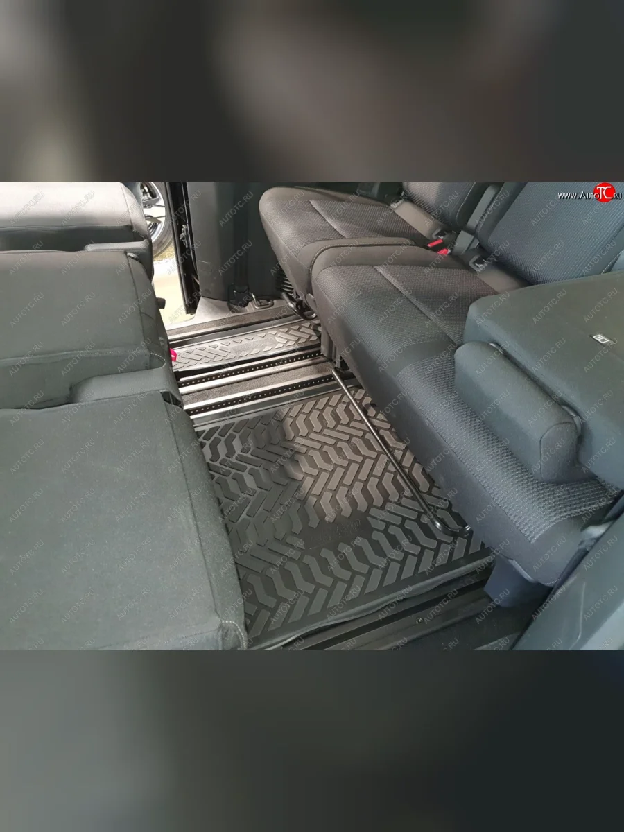 Коврики салона Aileron (3-ий ряд, 2шт.)  Peugeot Traveller (2016-2024) K0 L2  в Керчи Республика Крым