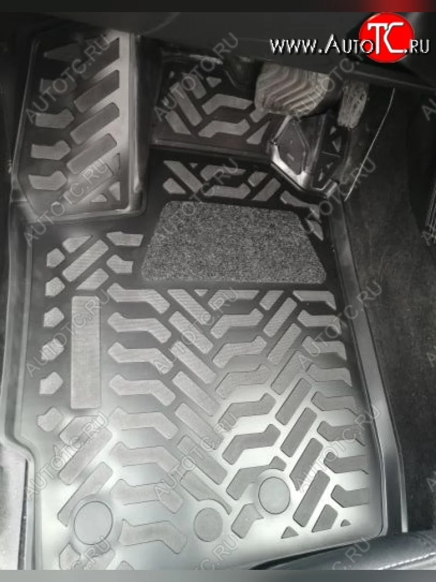 Коврики салона Aileron (3D с подпятником) Renault Arkana (2019-2025)  в Перми Пермском крае