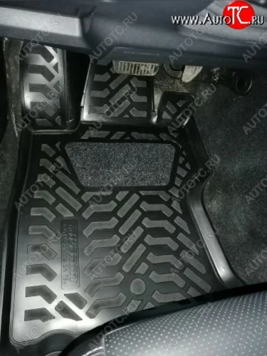 Коврики салона Aileron (3D с подпятником) Subaru Forester SK/S14 дорестайлинг (2018-2021)