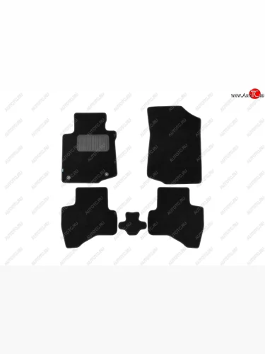 Коврики в салон Klever Premium (текстиль) (Черный) Peugeot 107 PN хэтчбэк 3 дв. дорестайлинг (2005-2009)