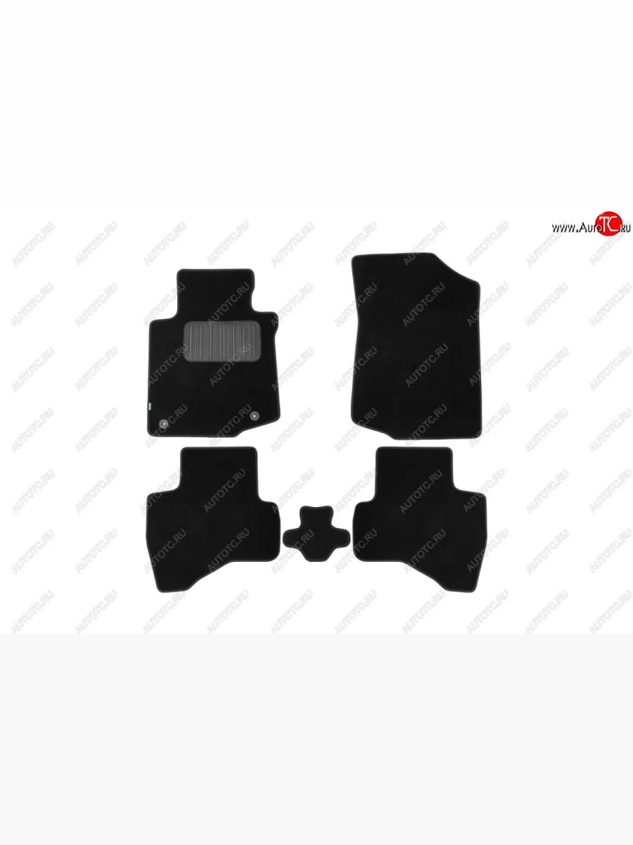 Коврики в салон Klever Premium (текстиль) Peugeot 107 PN хэтчбэк 3 дв. дорестайлинг (2005-2009) (Черный)  в Перми Пермском крае