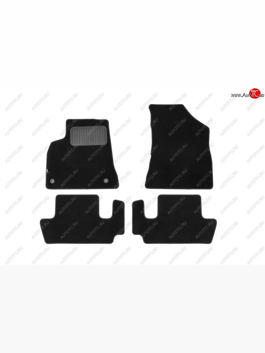 Коврики в салон Klever Premium (текстиль) Peugeot 3008 дорестайлинг (2009-2013) (Черный)  в Перми Пермском крае