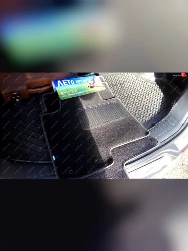 Коврики в салон Klever Premium (АКПП, текстиль) (Черный) Chrysler 300C  LX (2004-2011) седан