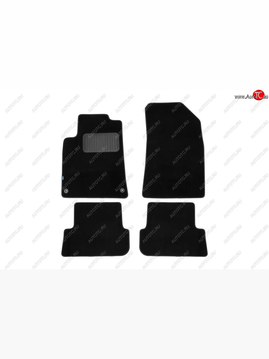 Коврики в салон Klever Premium (текстиль)  Peugeot 407 (2004-2011) универсал (Черный)  в Керчи Республика Крым