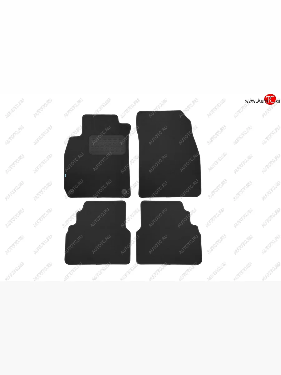 Коврики салона (текстиль) Klever Premium SAAB 9-3 YS3F седан дорестайлинг (2003-2007) (Черные)  с доставкой в г. Керчь