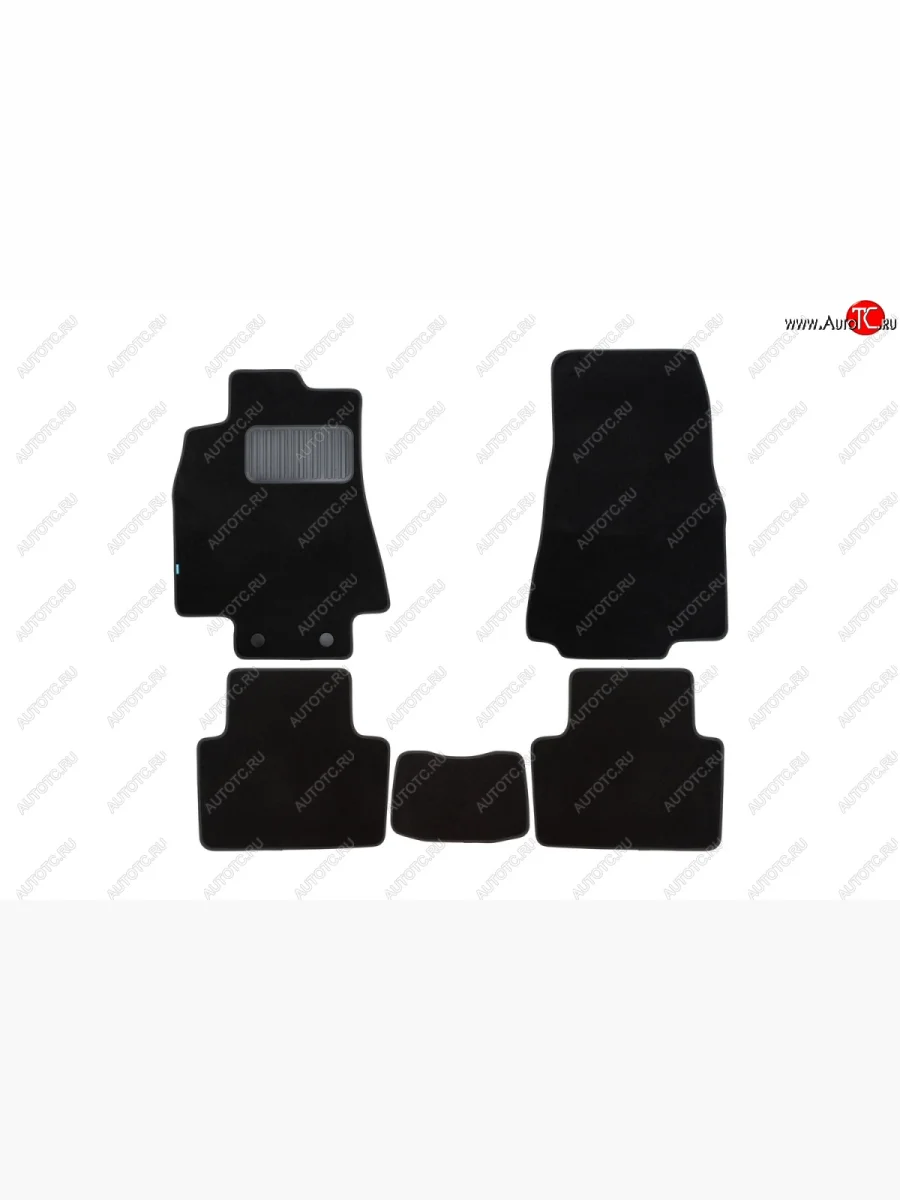 Коврики в салон HB Klever Premium (текстиль) Mercedes-Benz A class W169 дорестайлинг, хэтчбэк 5 дв. (2005-2008) (Черный)  в Керчи Республика Крым