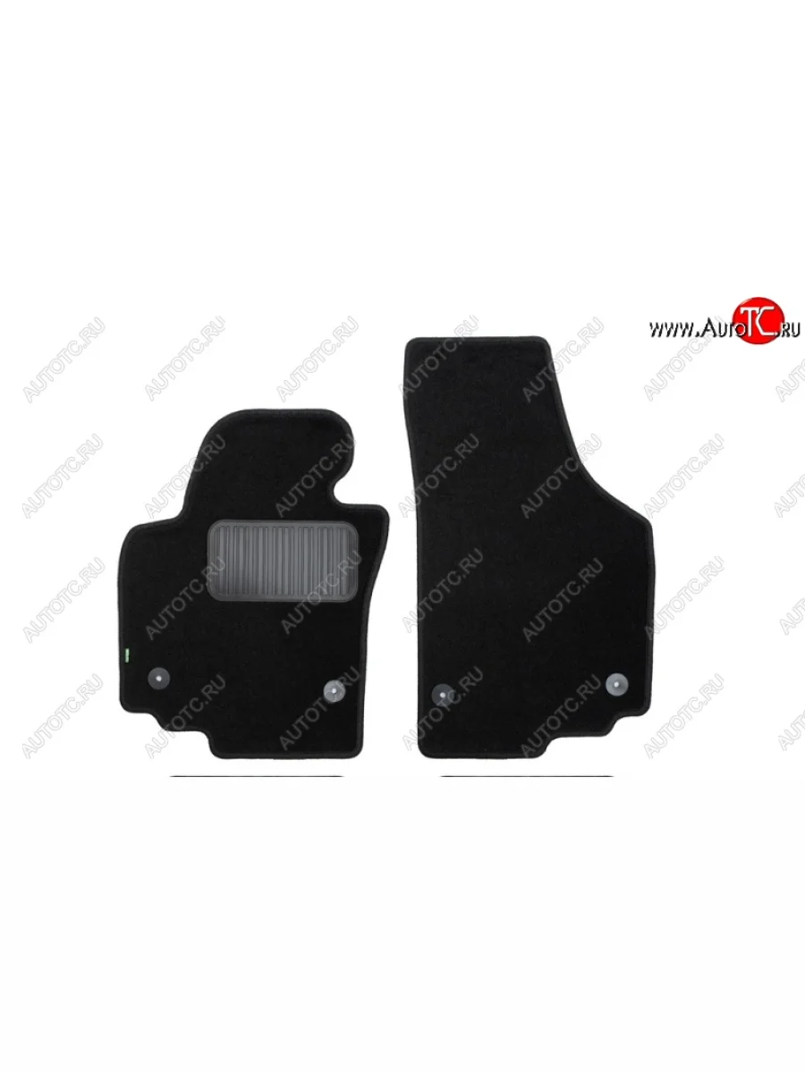 Коврики в салон Klever Premium (текстиль) Seat Altea Freetrack (2008-2015) (Черный)  в Керчи Республика Крым