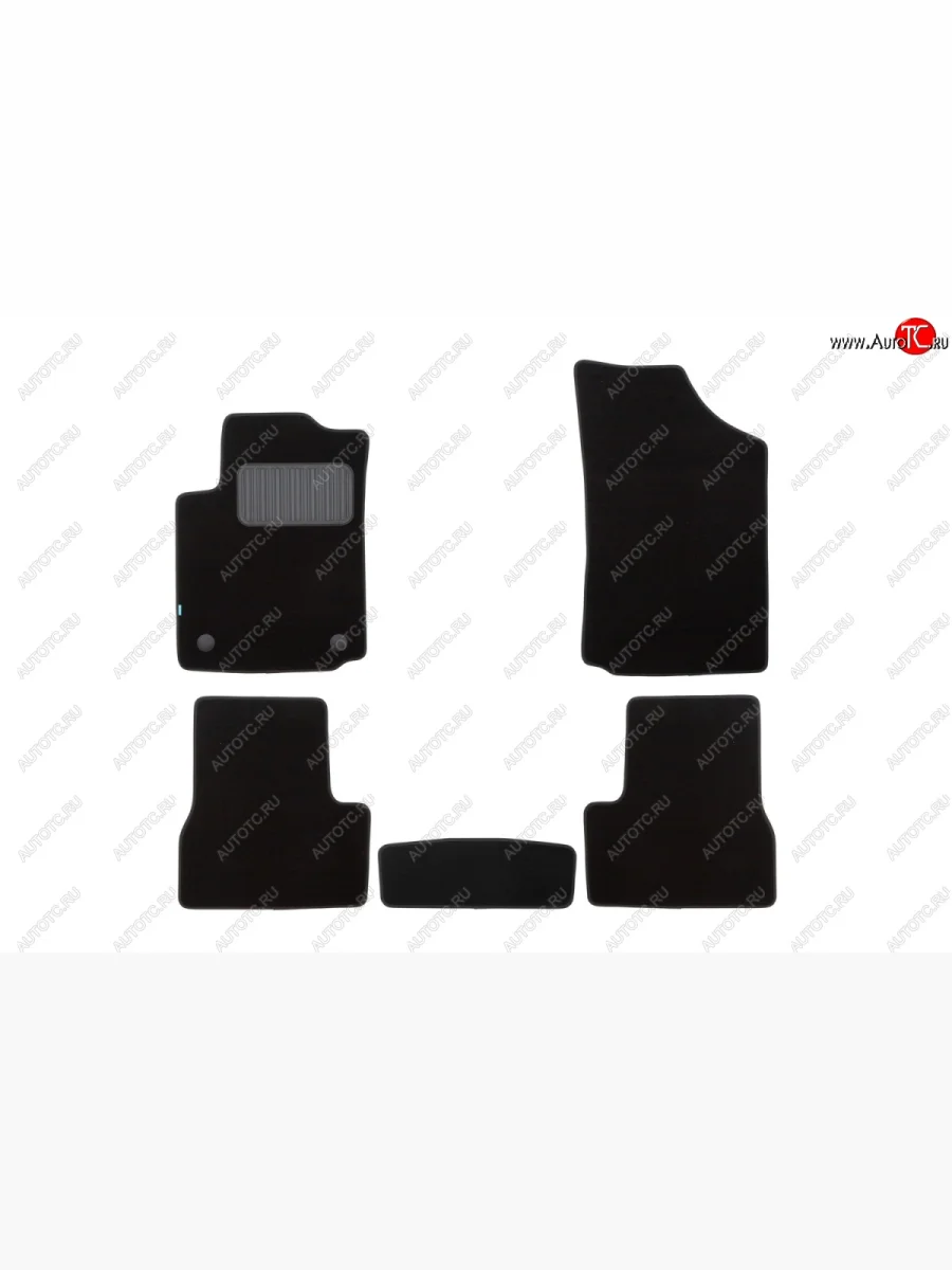 Коврики салона (МК1 АКПП, текстиль) Klever Premium CITROEN C3 FC/FN хэтчбэк (2002-2009) (Черный)  с доставкой в г. Керчь