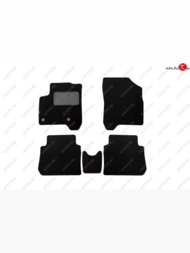 Коврики в салон Klever Premium (текстиль) (Черный) CITROEN C3 Picasso дорестайлинг (2008-2012)