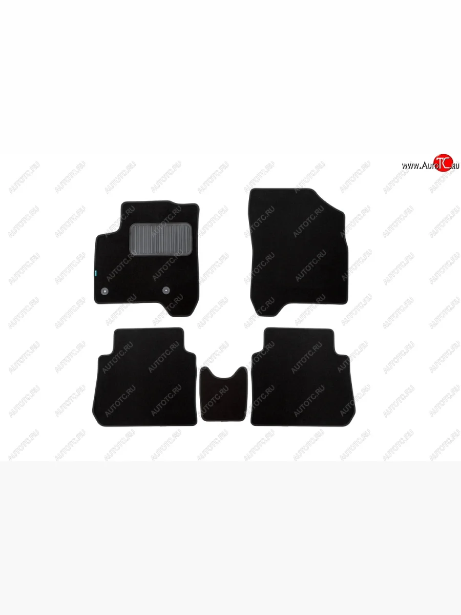 Коврики в салон Klever Premium (текстиль) CITROEN C3 Picasso дорестайлинг (2008-2012) (Черный)  в Керчи Республика Крым