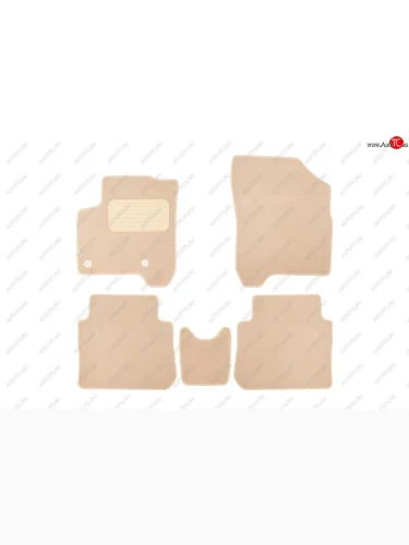 Коврики в салон Klever Premium (текстиль) (Бежевый) CITROEN C3 Picasso дорестайлинг (2008-2012)
