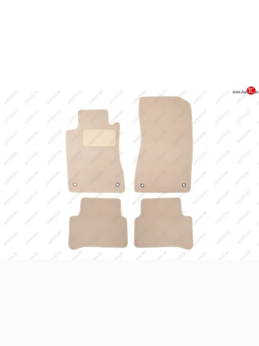 Коврики в салон Klever Premium (текстиль) (Цвет: бежевый) Mercedes-Benz E-Class  W211 (2002-2009) дорестайлинг седан, рестайлинг седан