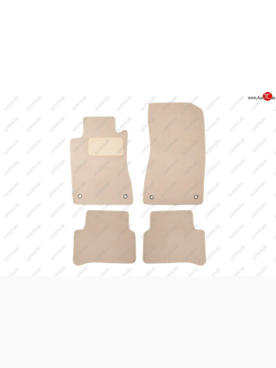 Коврики в салон Klever Premium (текстиль)  Mercedes-Benz E-Class (2002-2009) W211 (Цвет: бежевый)  в Керчи Республика Крым