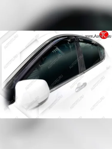 Дефлектора окон CA-Plastic (Classic полупрозрачный) FAW Besturn X80 дорестайлинг (2014-2019)