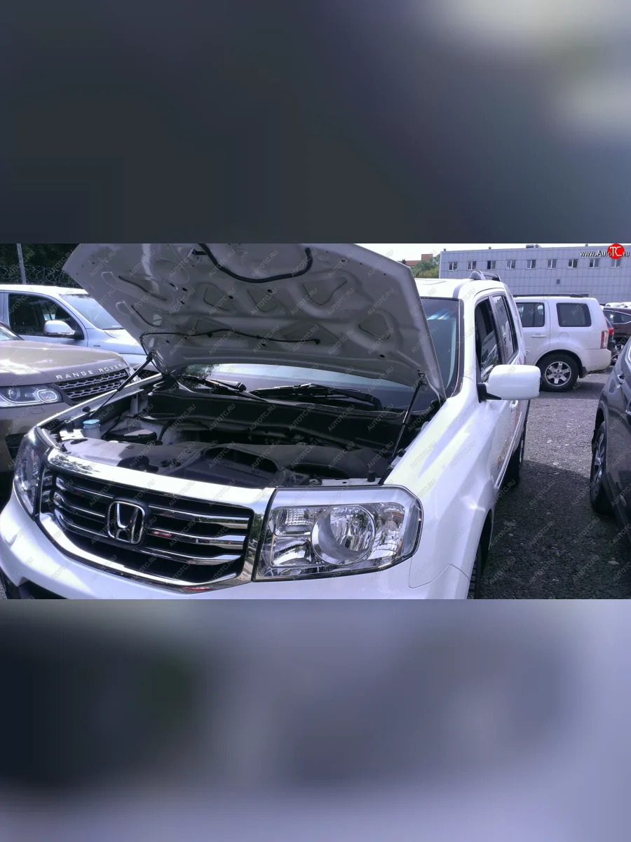 Упоры капота Russtal Honda Pilot YF4 рестайлинг (2011-2015)  в Самаре Самарской области