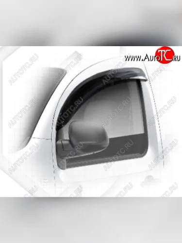 Дефлектора окон CA-Plastic (Classic полупрозрачный) Renault Kangoo KW0 рестайлинг (2013-2016)