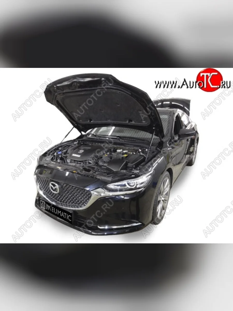 Упоры капота Russtal Mazda 6 GJ 2-ой рестайлинг универсал (2018-2025)  с доставкой в г. Керчь