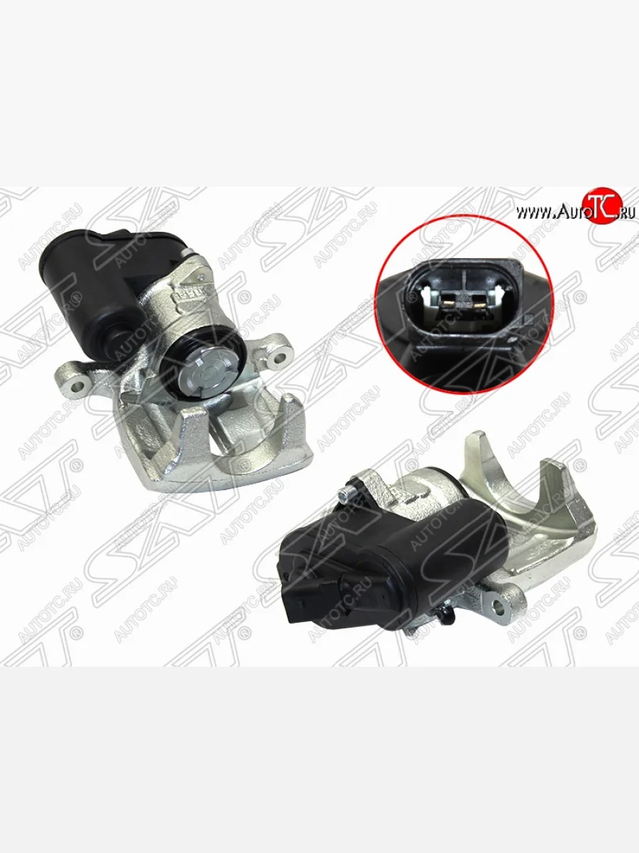 Левый задний тормозной суппорт SAT Audi Q3 8U дорестайлинг (2011-2015)  в Воронеже Воронежской области