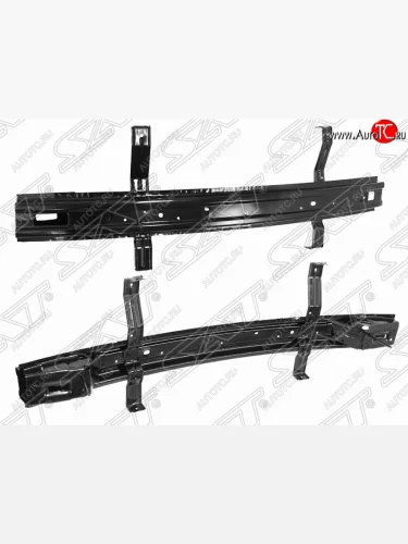 Усилитель заднего бампера SAT Hyundai Solaris RBr хэтчбэк рестайлинг (2014-2017)