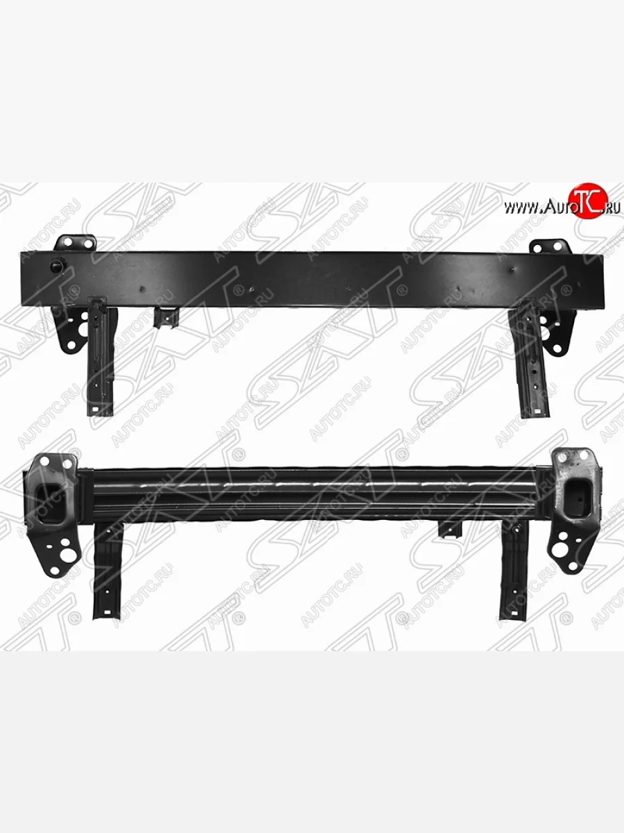 Усилитель переднего бампера SAT (металл) KIA Rio X-line (2017-2021)  в Самаре Самарской области