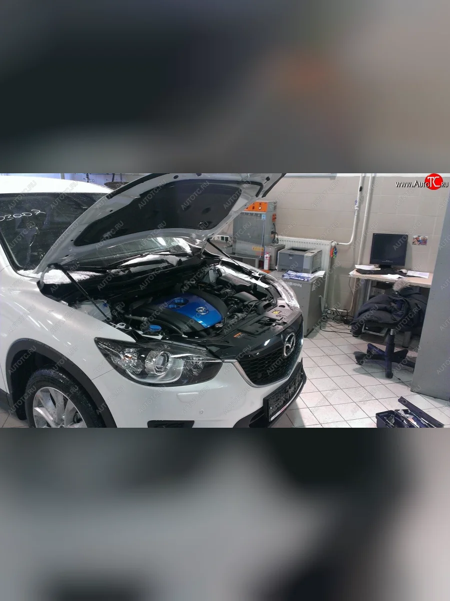 Упоры капота Russtal Mazda CX-5 KE дорестайлинг (2011-2014)  в Самаре Самарской области