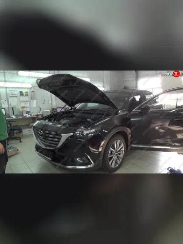Упоры капота Russtal Mazda CX-9 TC дорестайлинг (2015-2025)