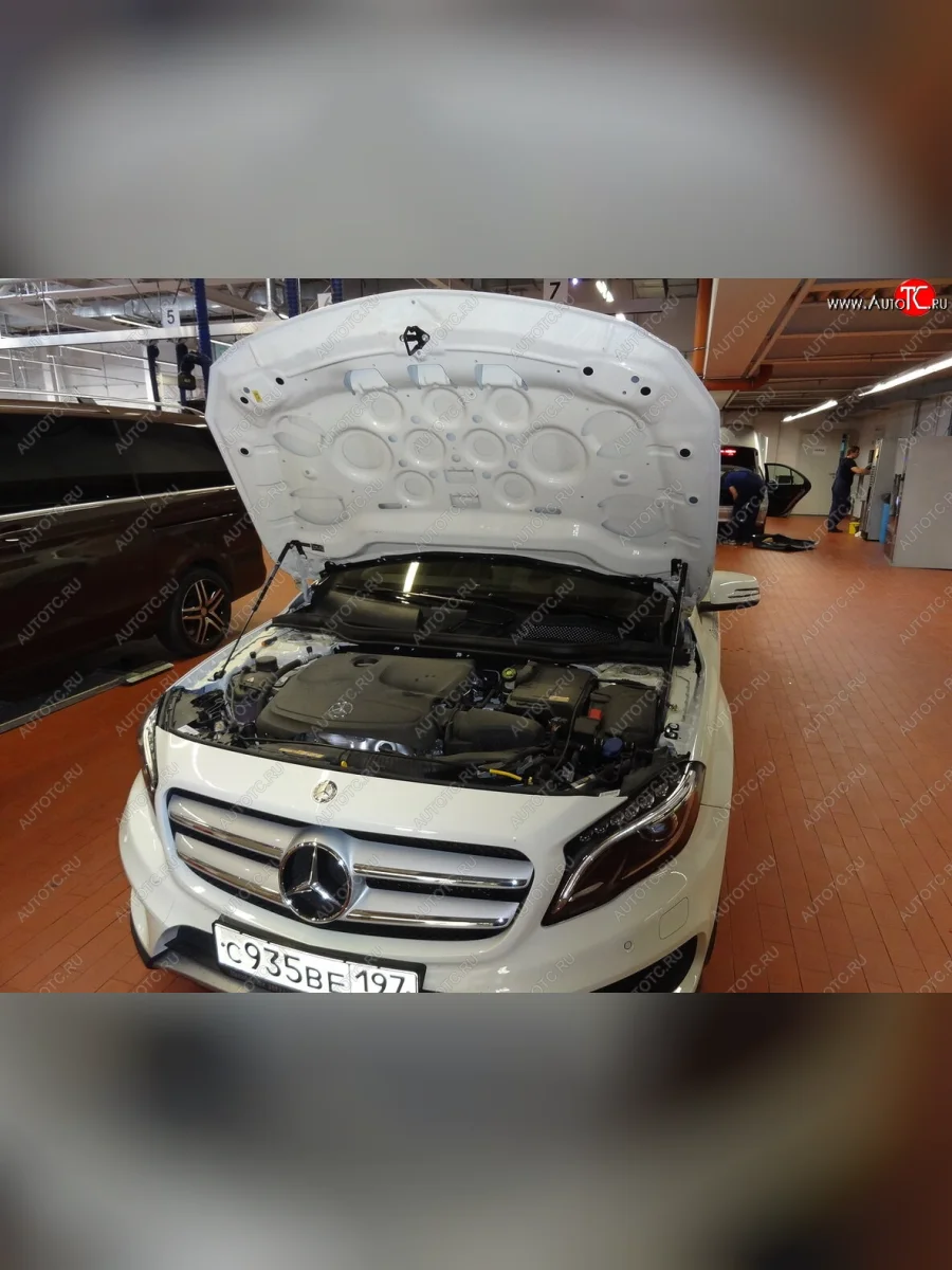 Упоры капота Russtal Mercedes-Benz GLA X156 рестайлинг (2017-2020)  в Керчи Республика Крым