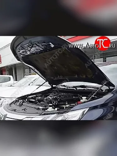 Упоры капота Russtal Mitsubishi L200 5 KK,KL дорестайлинг (2015-2019)