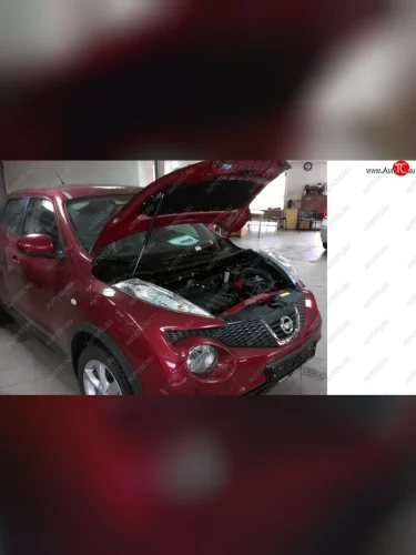 Упоры капота Russtal Nissan Juke 1 YF15 дорестайлинг (2010-2014)