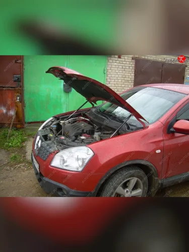 Упоры капота Russtal Nissan Qashqai 1 J10 рестайлинг (2010-2013)