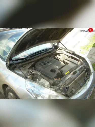 Упоры капота Russtal Nissan Teana 2 J32 дорестайлинг (2008-2011)