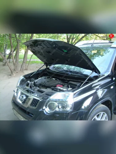 Упоры капота Russtal Nissan X-trail 2 T31 дорестайлинг (2007-2011)