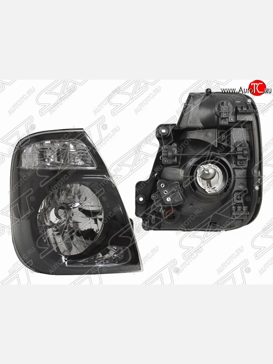 Правая передняя фара SAT (правая. черная) KIA Bongo 4 PU рестайлинг (2012-2025)  в Керчи Республика Крым