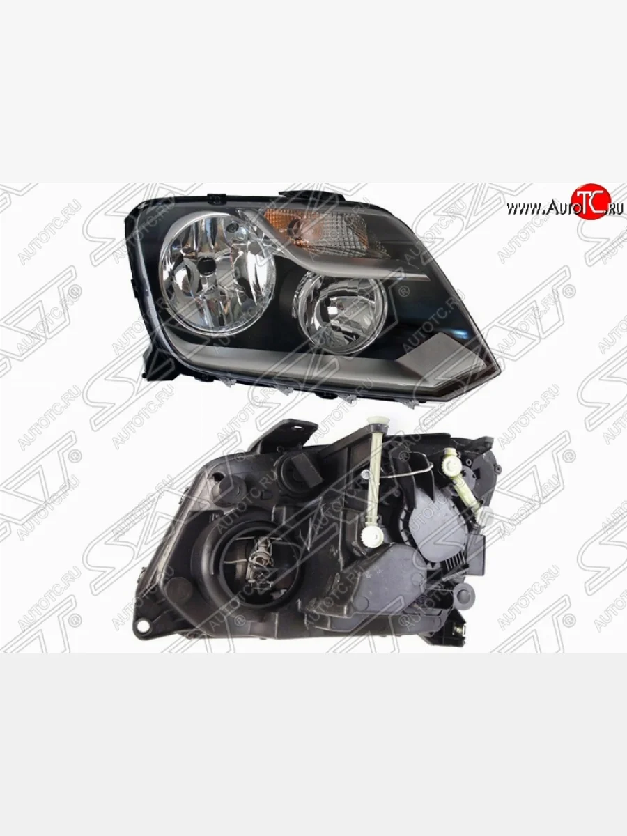 Правая фара SAT Volkswagen Amarok дорестайлинг (2009-2016)  в Самаре Самарской области