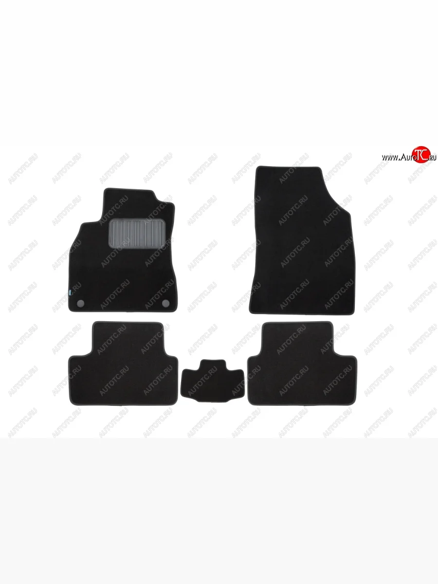 Коврики в салон Klever Premium (текстиль) Renault Fluence рестайлинг (2012-2016) (Черный)  с доставкой в г. Керчь