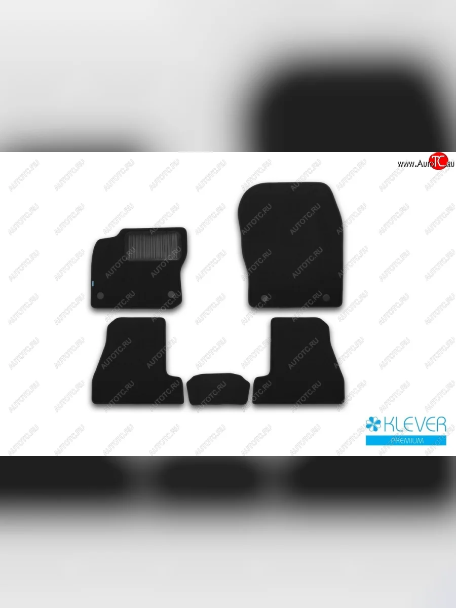 Коврики в салон Klever Premium (текстиль) Ford Focus 3 седан дорестайлинг (2011-2015) (Черный)  в Керчи Республика Крым