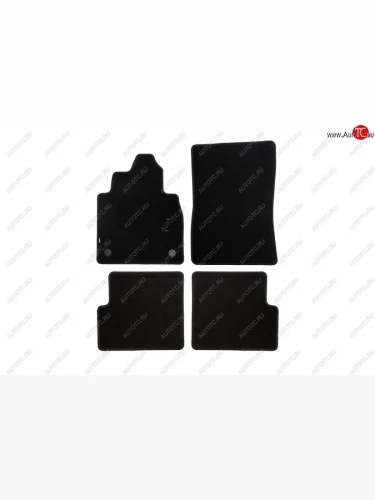 Коврики в салон Klever Econom (текстиль, 4 шт., без подпятника, оверлок, с подстаканниками, АКПП) (Черный) Mercedes-Benz G class  W463 (1989-1994) 5 дв. дорестайлинг