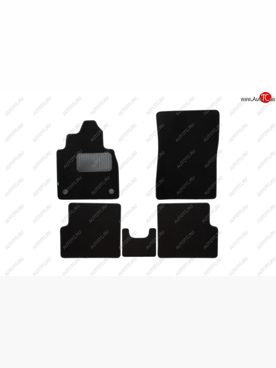 Коврики в салон Klever Premium (текстиль, с подстаканниками, АКПП)  Mercedes-Benz G class (1989-1994) W463 (Черный)  в Керчи Республика Крым