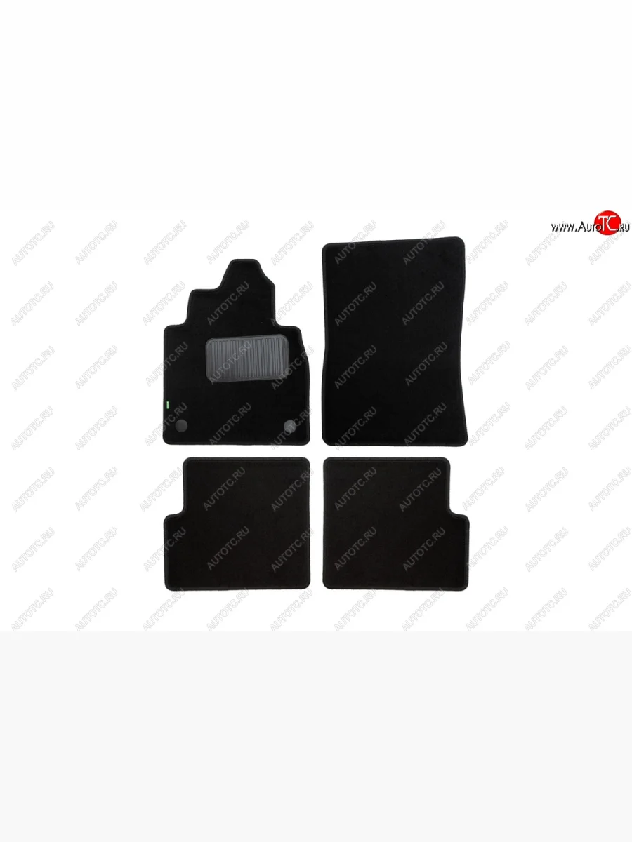 Коврики в салон Klever Standard (текстиль, 4 шт, подпятник, оверлок, с подстаканниками, АКПП)  Mercedes-Benz G class (1989-1994) W463 (Черный)  в Керчи Республика Крым