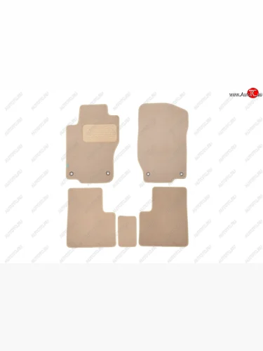 Коврики в салон Klever Premium (текстиль) (Бежевый) Mercedes-Benz GL class  X164 (2006-2012) дорестайлинг, рестайлинг