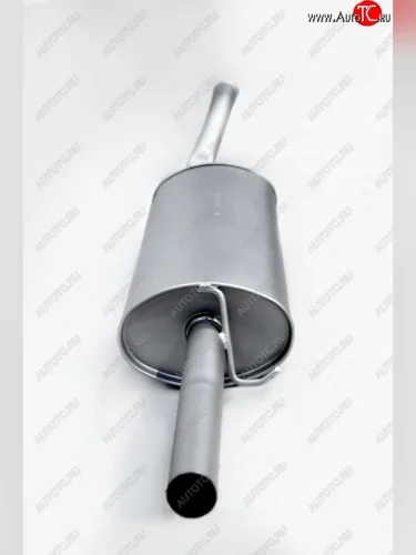 Глушитель (ст. обр. до 2008г. / Алюминизированый) ТВС PREMIUM Лада ВАЗ 2112 купе (2002-2009)