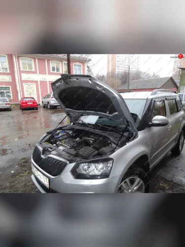 Упоры капота Russtal (2 штуки) Skoda Yeti (2013-2018)