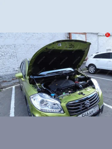 Упоры капота Russtal Suzuki SX4 JYB, JYA хэтчбэк дорестайлинг (2013-2016)