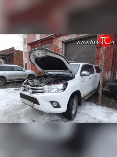 Упоры капота Russtal Toyota Hilux AN120 1-ый рестайлинг (2017-2020)
