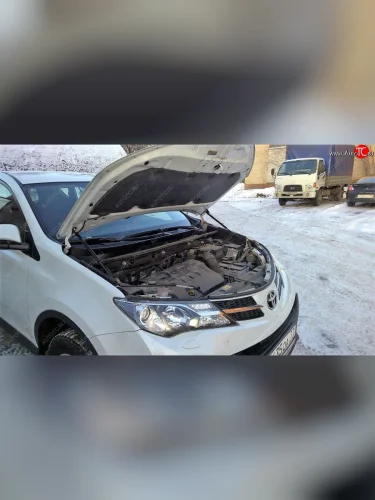 Упоры капота Russtal Toyota RAV4 XA40 5 дв. дорестайлинг (2012-2015)