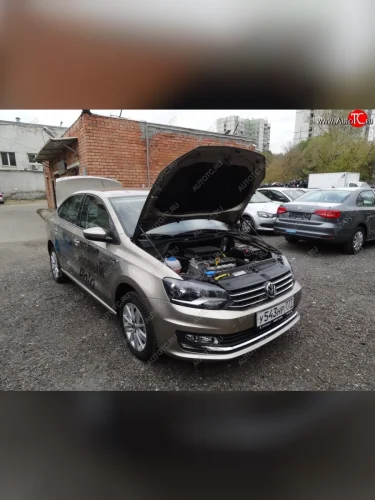 Упоры капота Russtal Volkswagen Polo Mk5 6R,6C,61 хэтчбек 5 дв. дорестайлинг (2009-2015)